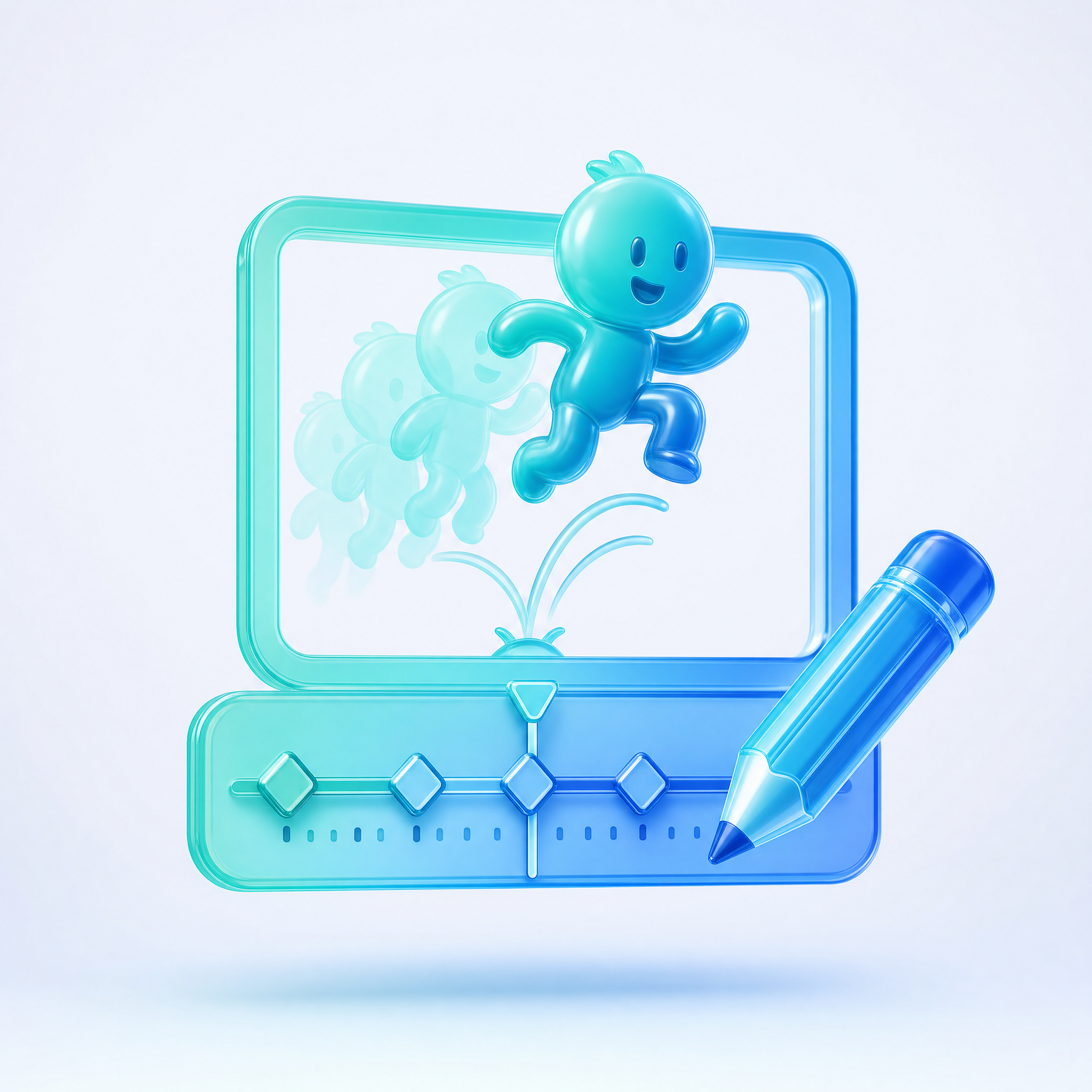 Illustration of interface motion and animation design